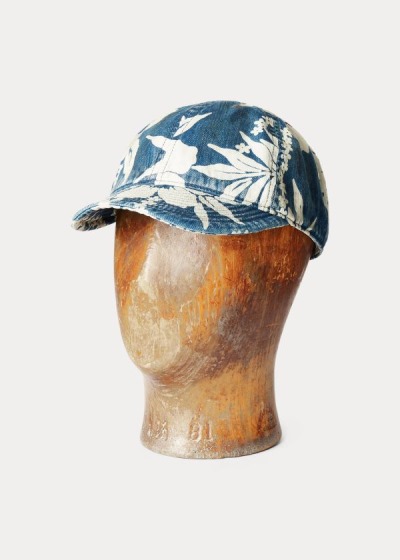 Gorra Ralph Lauren Hombre Azules - Tropical Twill Ball - KJZGD0974